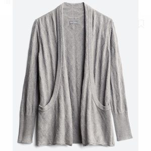Antonie Cotton Blend J-Pocket Cardigan